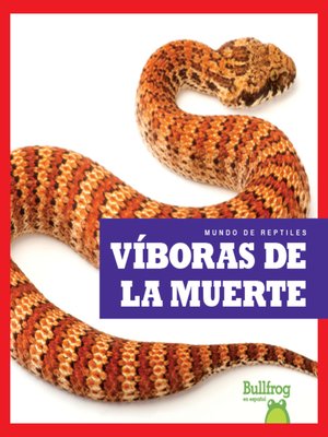 cover image of Viboras de la muerte (Death Adders)